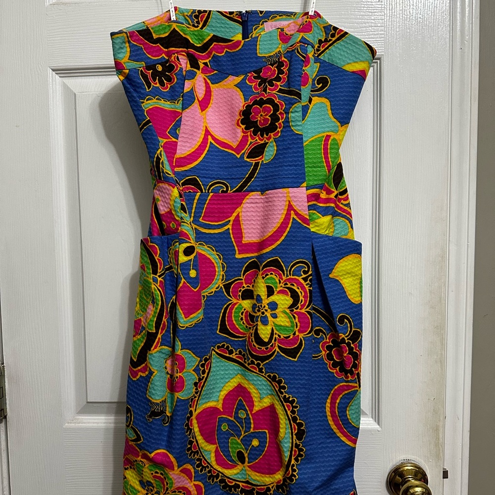 Lilly Pulitzer strapless dress. Size 12